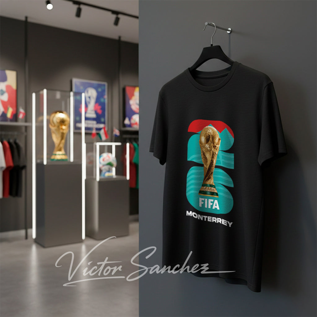 Diseño Playera Monterrey Mundial 2026