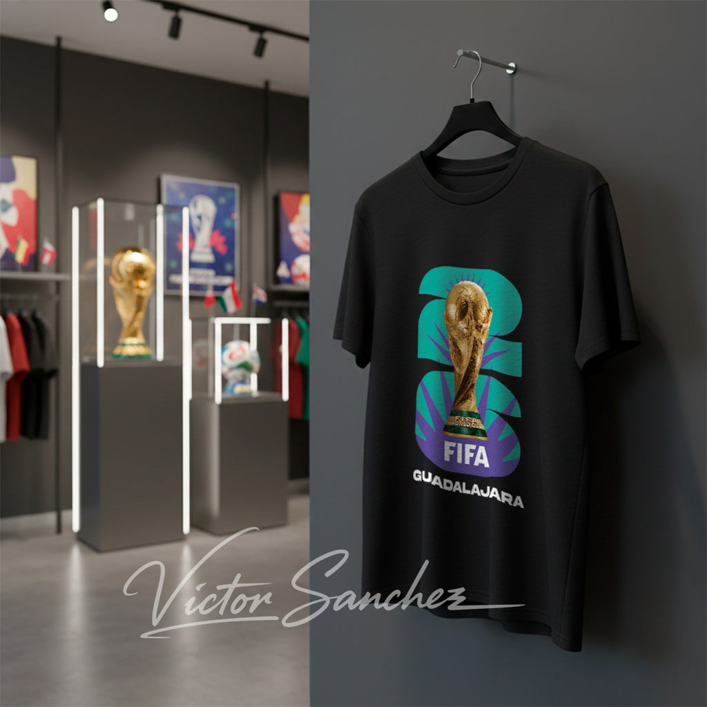 Diseño Playera Guadalajara Mundial 2026