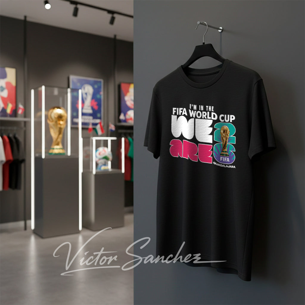 Diseño Playera Guadalajara Mundial 2026