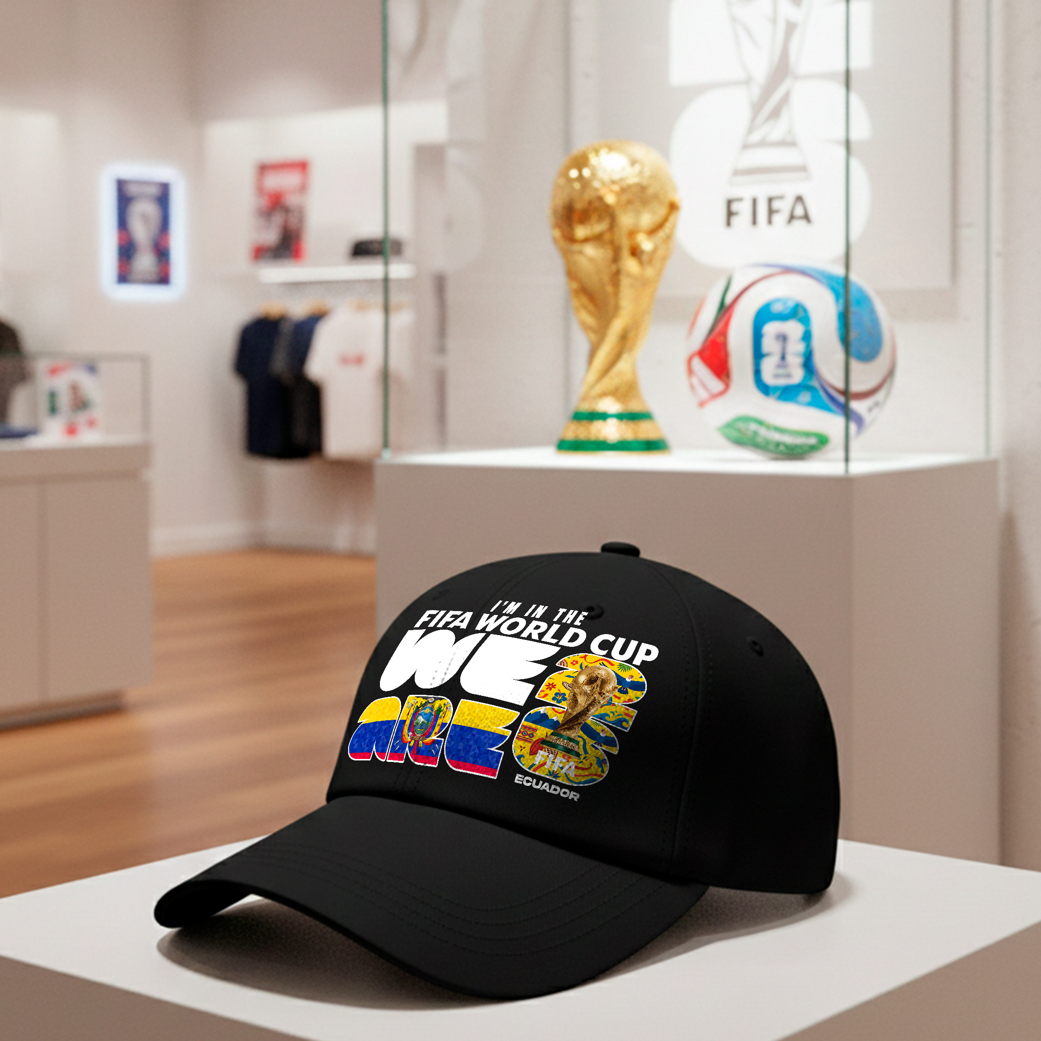 Diseños Gorras Mundial Países y Sedes 2026