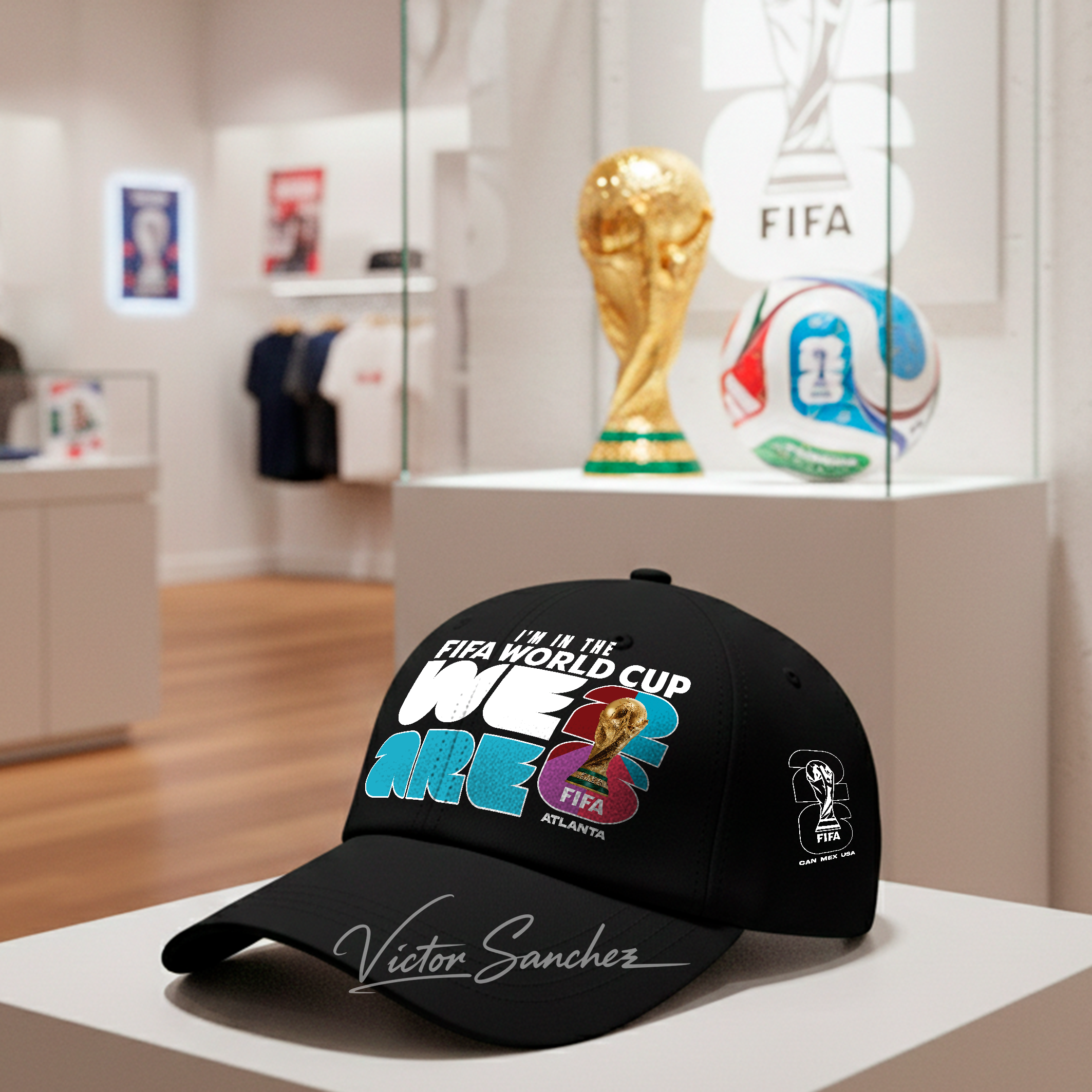 PACK MUNDIAL (PLAYERAS Y GORRAS) FIFA 2026