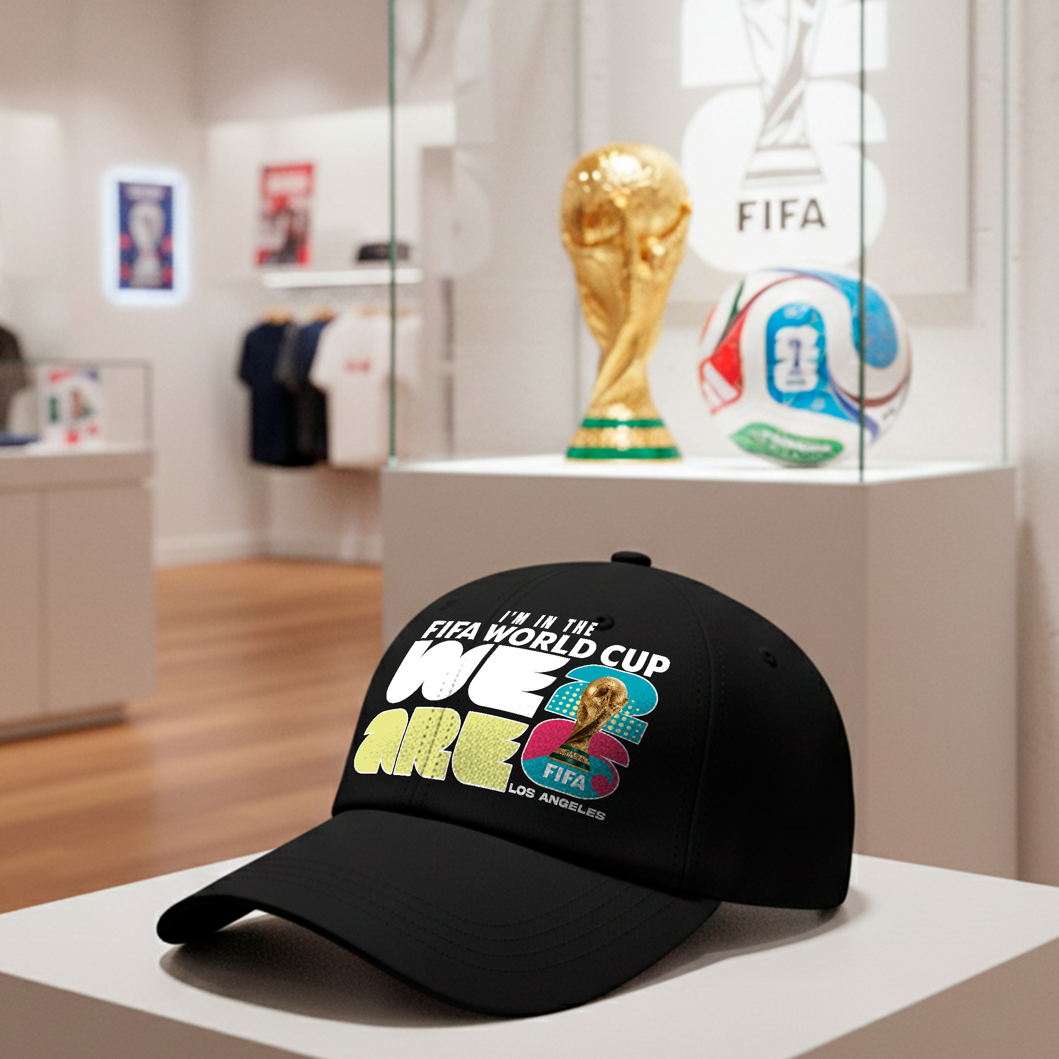 Diseños Gorras Mundial Países y Sedes 2026