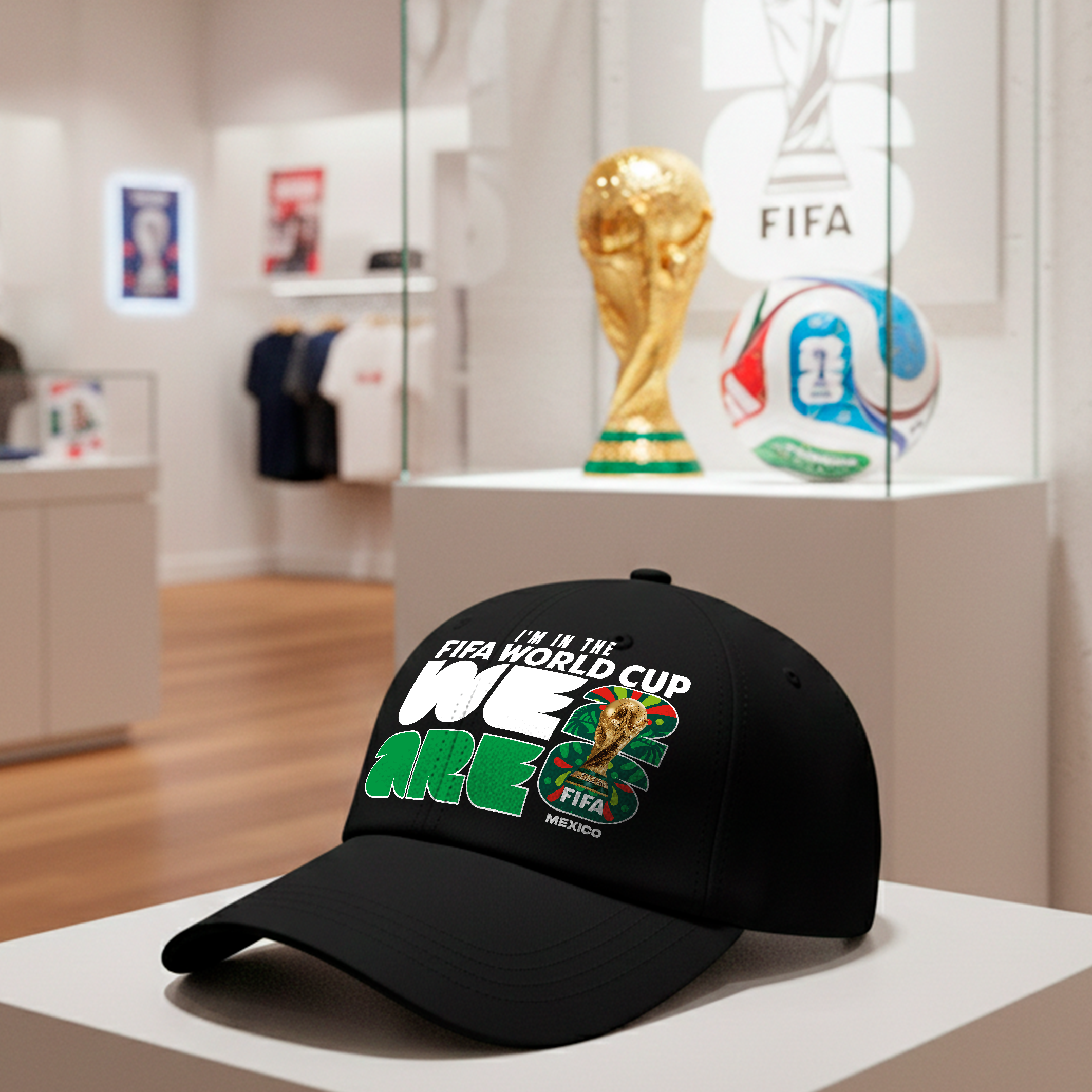 Diseños Gorras Mundial Países y Sedes 2026