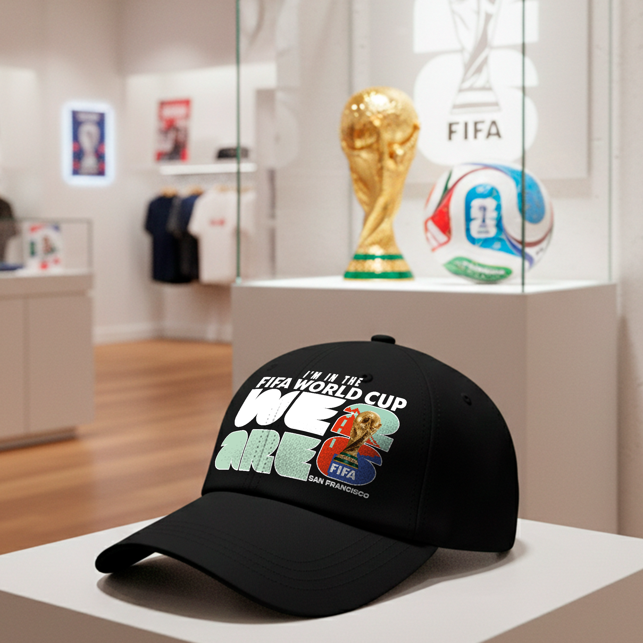 Diseños Gorras Mundial Países y Sedes 2026