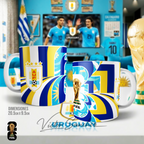 Diseño de tazas mundial por países 2026